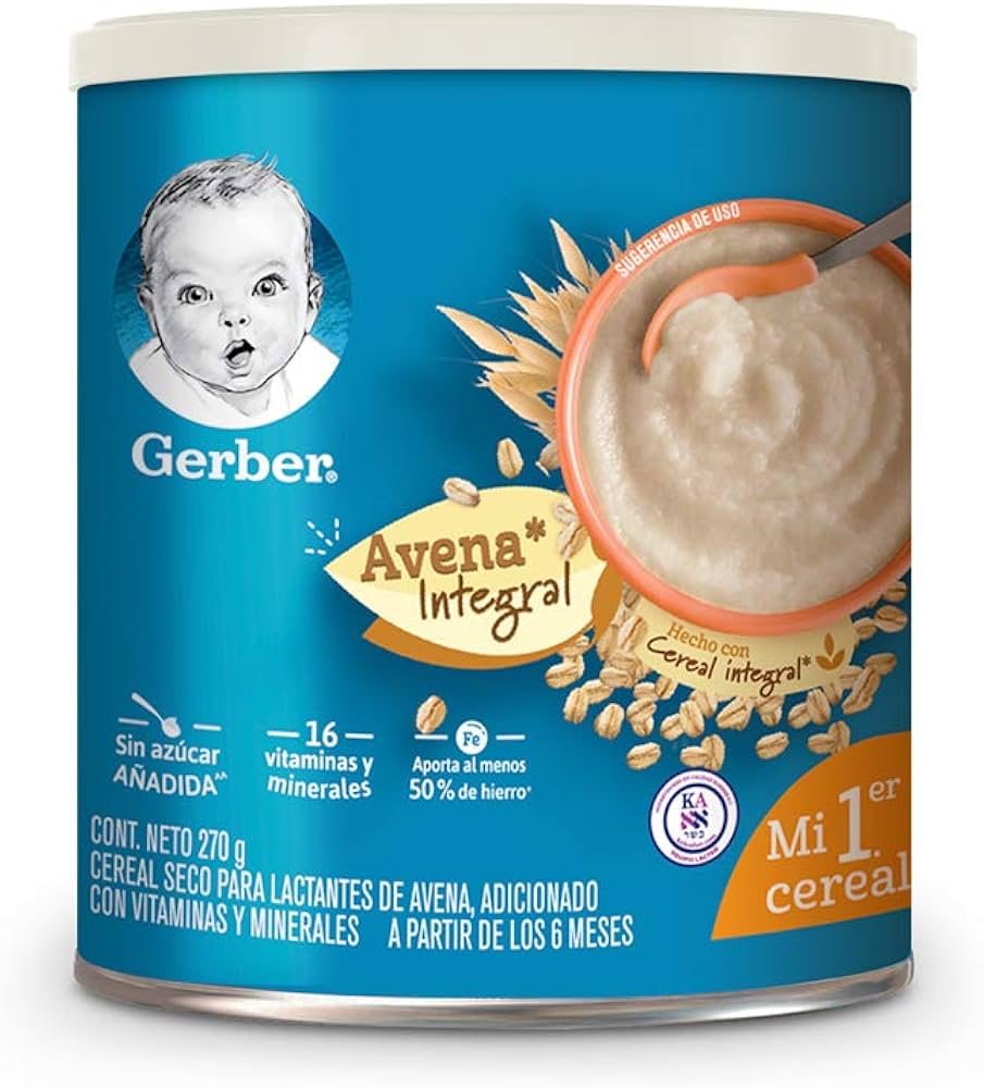 Marca de cereal infantil Gerber é recolhida devido a possível contaminação bacteriana